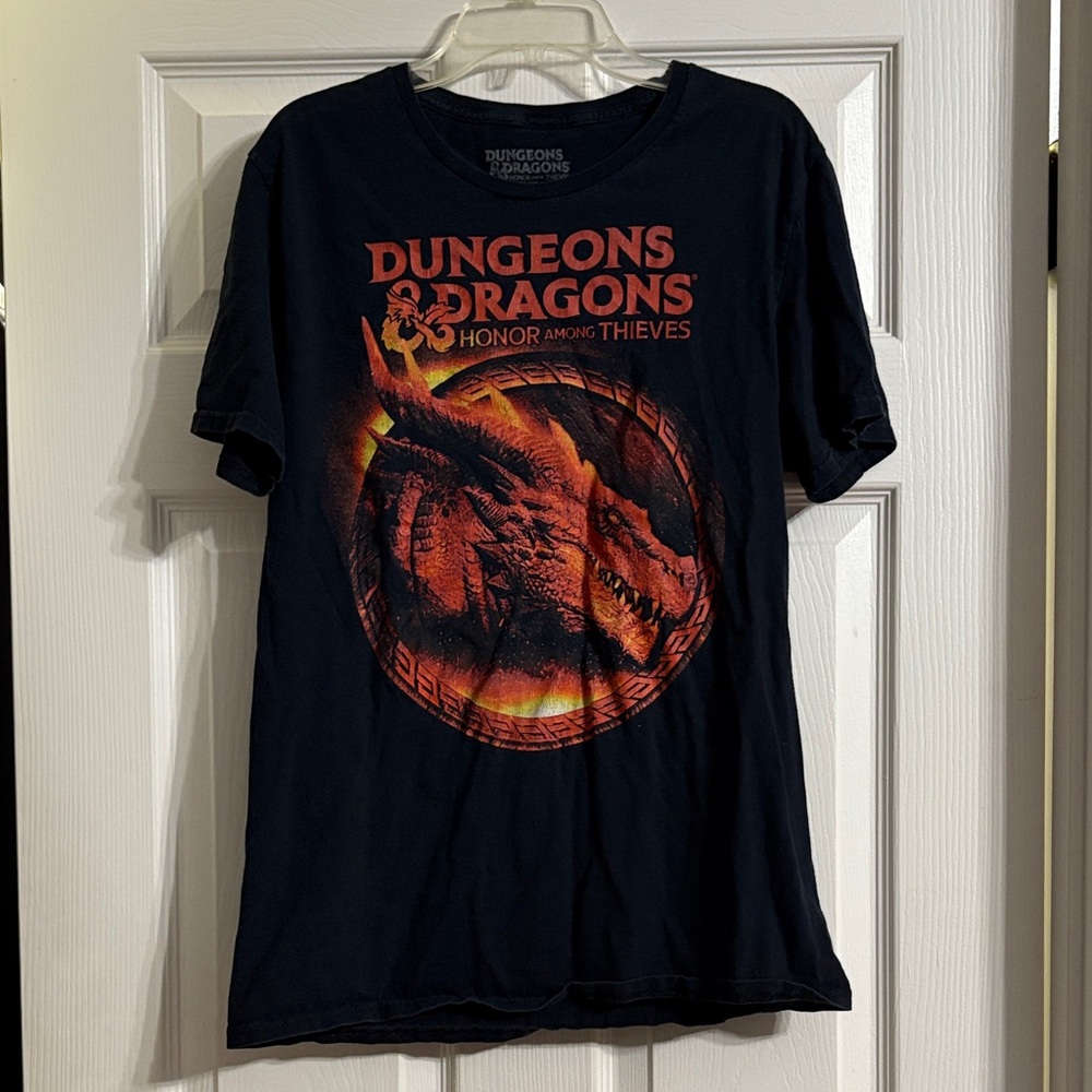 Dungeons & Dragons Black Graphic T-Shirt